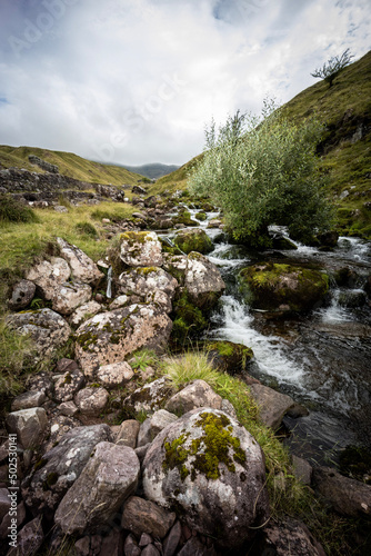 river in the mountains