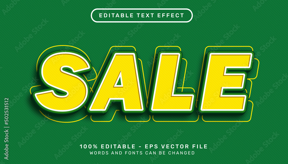 sale 3d text effect and editable text effect sale 3d text effect and editable text effect