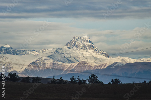 snow covered mountain
