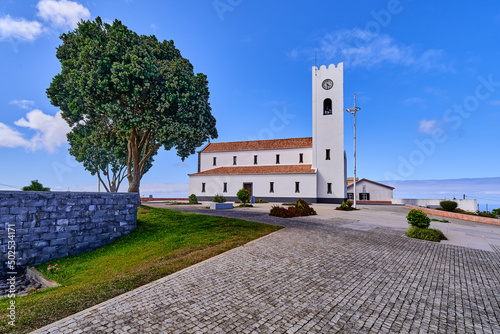 Church of Santa Maria Madalena, beautiful madeira coastline, religious place photo