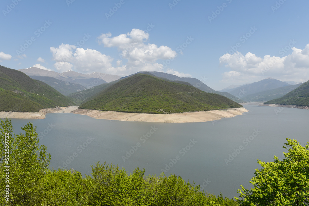 Zhinvali Reservoir Georgien