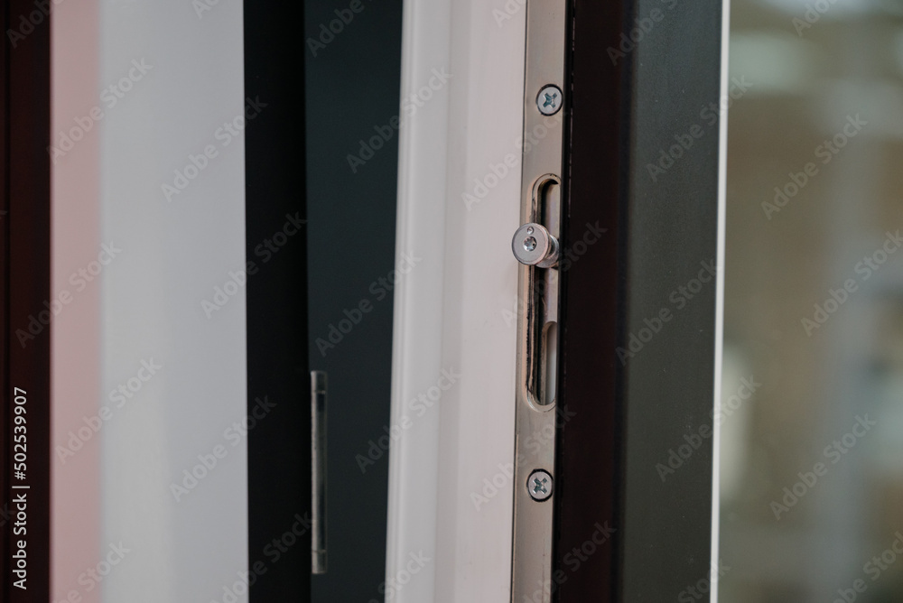Modern window profile.Plastic Window Detail Modern window profile.Plastic Window Detail