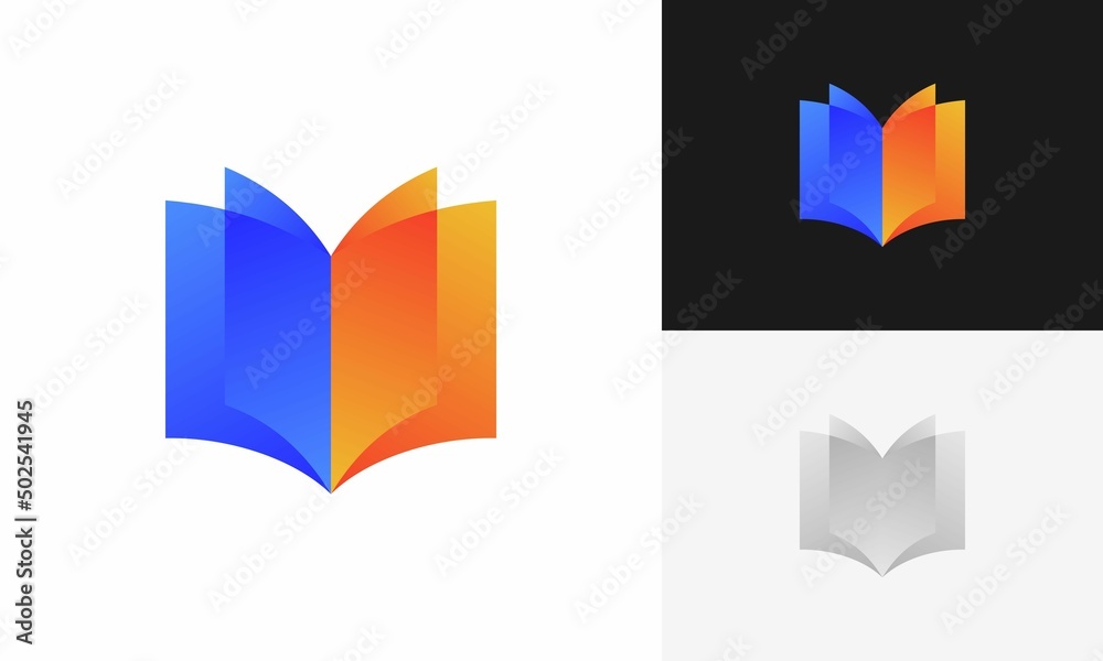 book education logo design vector book education logo design vector