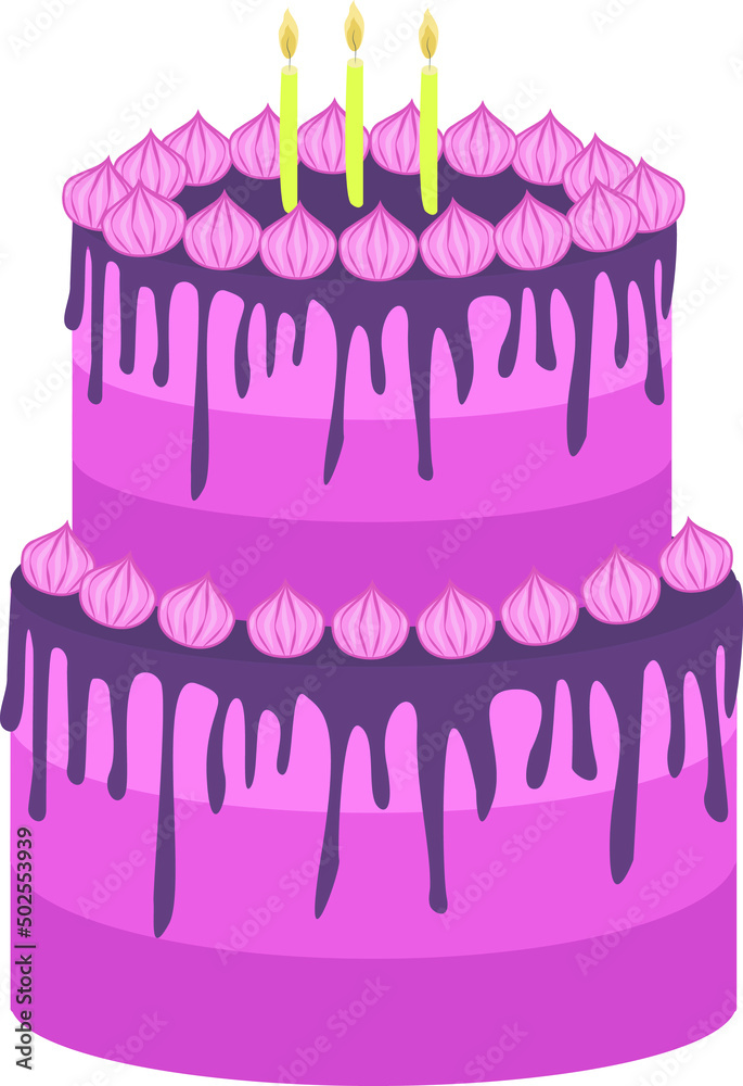 birthday cake with candles birthday cake with candles