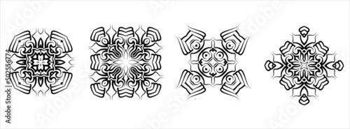 Tribal Armband Tattoo M_2204004
