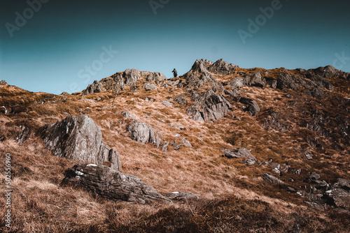 Climbing Ben Venue Hillwalking in the Trossachs Scotland 