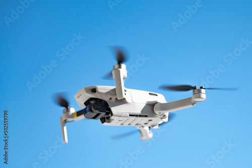 quadcopter in flight