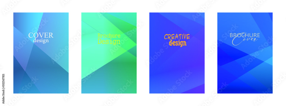 Creative design with colorful font and lettering. Cards and caps background.	