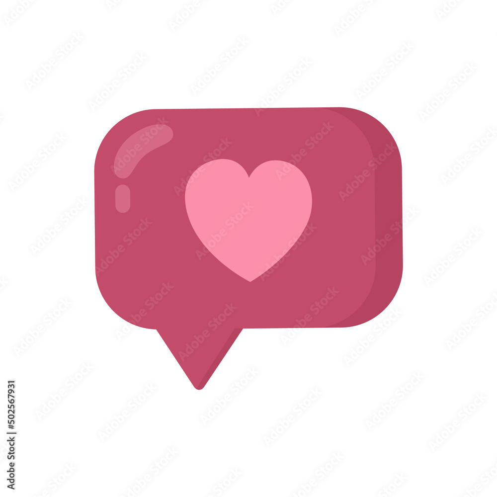 Like heart icon on a red pin isolated on transparent background - vector Like heart icon on a red pin isolated on transparent background - vector