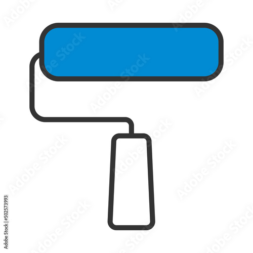 Icon Of Construction Paint Brushes