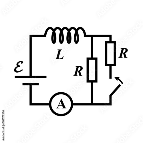 Electric circuit line icon. linear style sign for mobile concept and web design. Circuit scheme outline vector icon. Symbol, logo illustration. Vector graphics.
