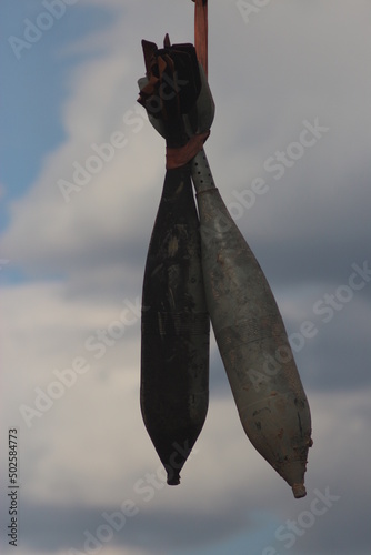 Disposal of Russian unexploded ordnance by the Chernihiv pyrotechnic squad photo