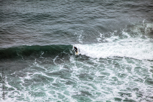 Pacific Surfer on Breaking Wave
