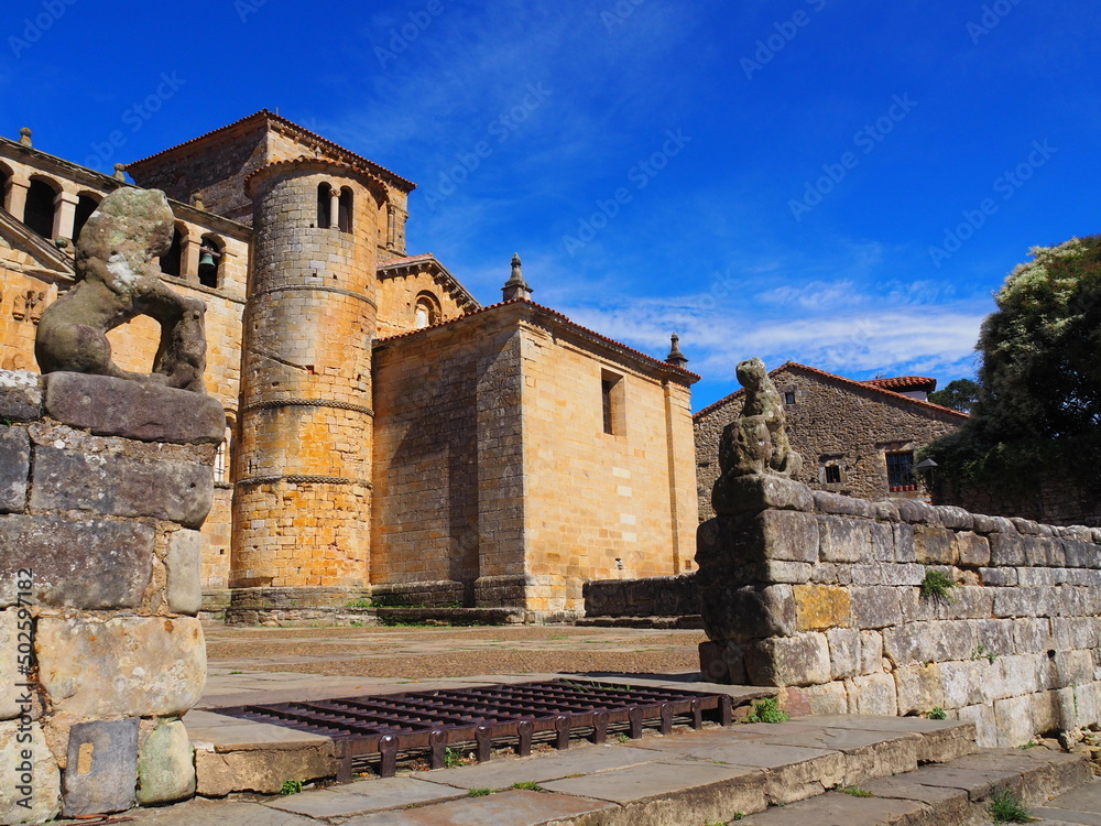 Santillana del Mar, localidad de Cantabria con mucho encanto. España.