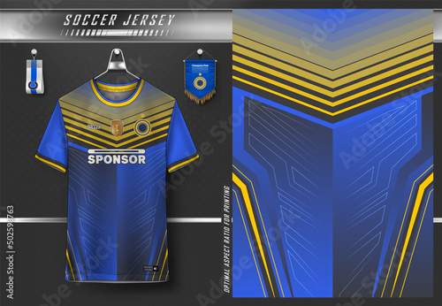 Soccer jersey design for sublimation, sport t shirt design