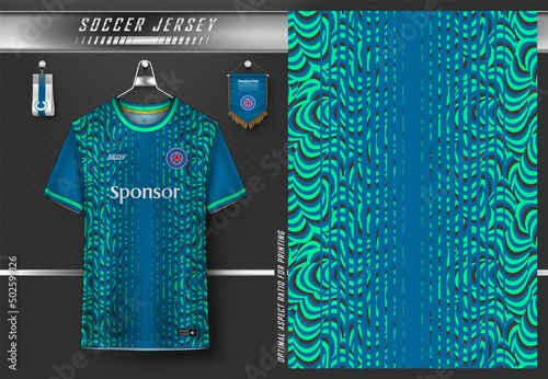 Soccer jersey design for sublimation, sport t shirt design