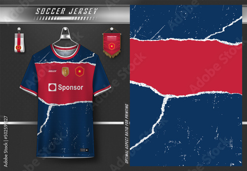 Soccer jersey design for sublimation, sport t shirt design