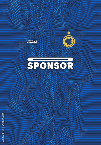 Soccer jersey design for sublimation, sport t shirt design