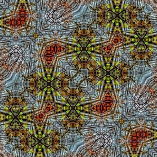 Pattern texture design for the background. 3d illustration art for website, user interface theme, cover photo, interior decoration idea, embroidery and batik concept, texture for carpet and floor mat
