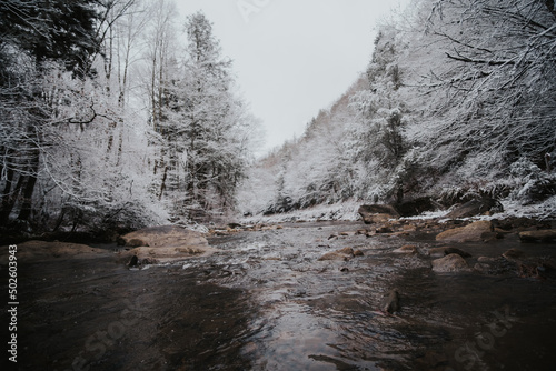Snowy river landscape © Marius Indrei Photos