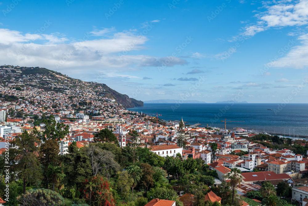 Funchal Madeira and Desert islans. Funchal Madeira and Desert islans.
