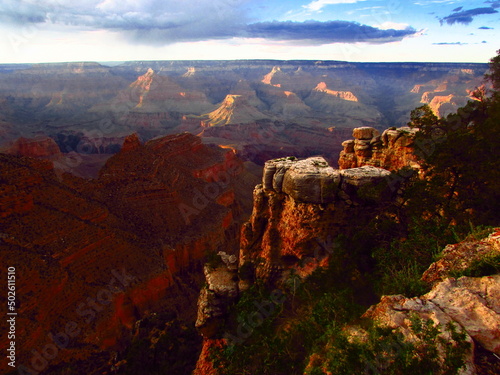 Fototapeta Naklejka Na Ścianę i Meble -  Sunset over the Grand Canyon