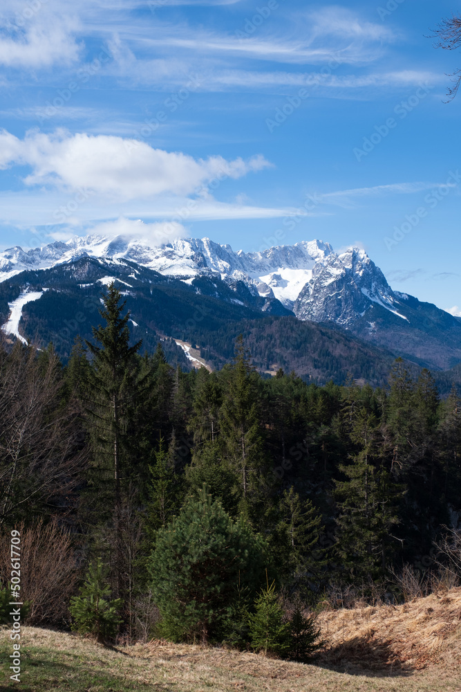 Landscape near Garmisch-Partenkirchen in Bavaria