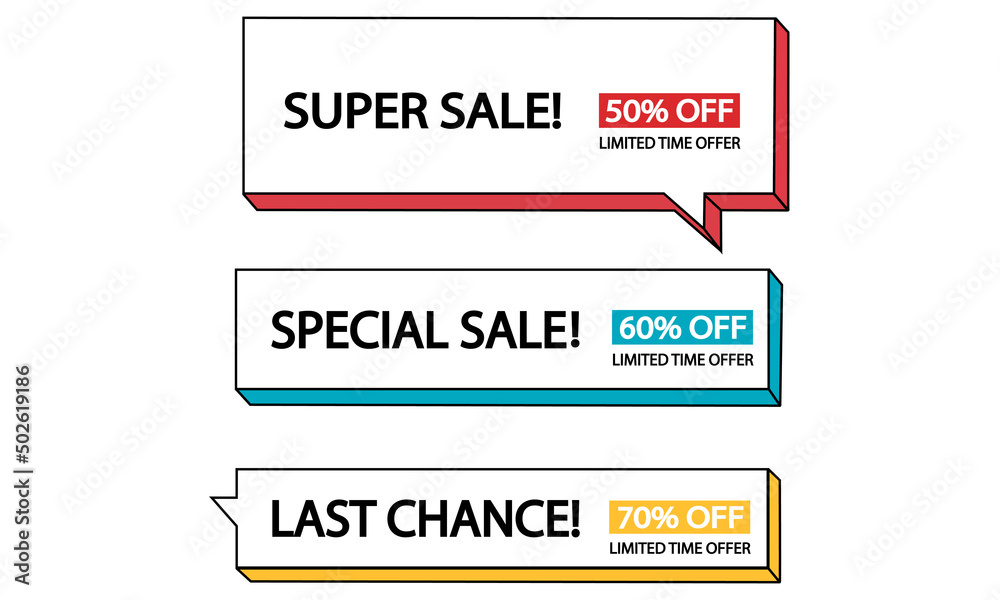 banner sale discount sale vector icon eps10 banner sale discount sale vector icon eps10