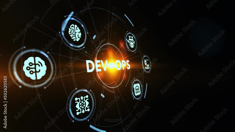 DevOps Methodology Development Operations agil programming technology concept. DevOps Methodology Development Operations agil programming technology concept.