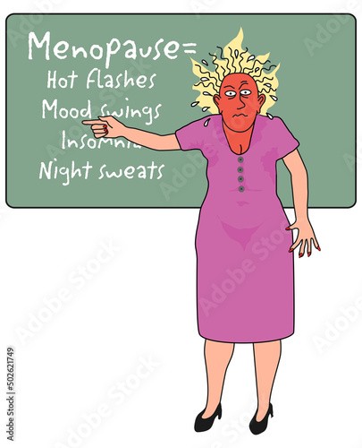 Menopause 101 Linda Braucht (b.20th C. American) Computer graphics photo