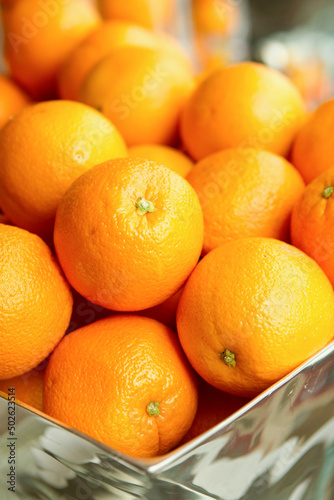 Close-up of oranges