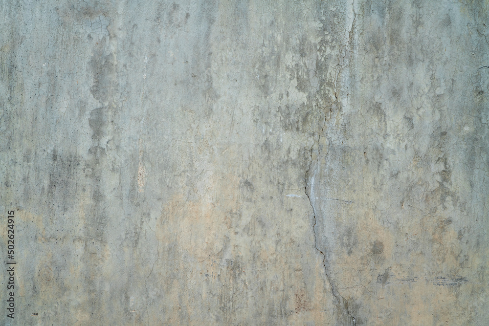 urban texture and background old gray grunge concrete wall with stains