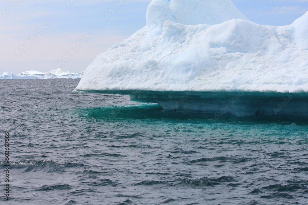 Amazing iceberg scenery (horizontal), Disko Bay, Greenland