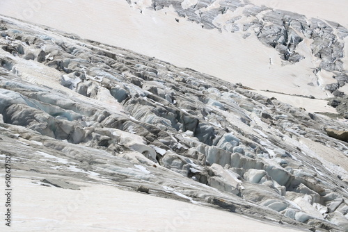 Glacier du tour Chamonix séracs photo