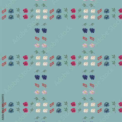 Flowers, leaves, plants. Drawing on a transparent background. Choose your own background color. Pattern, desktop wallpaper, pattern on fabric, background. Vector pattern.