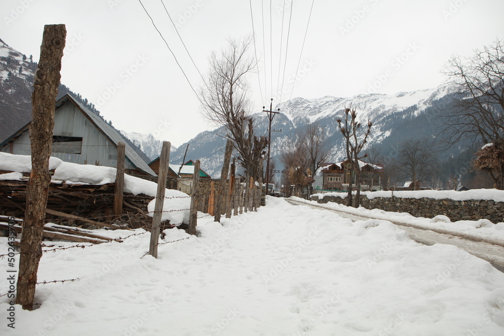 kashmir life in the winter kashmir life in the winter