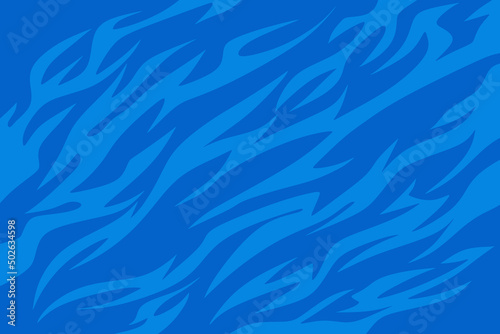 Abstract background with blue flame pattern