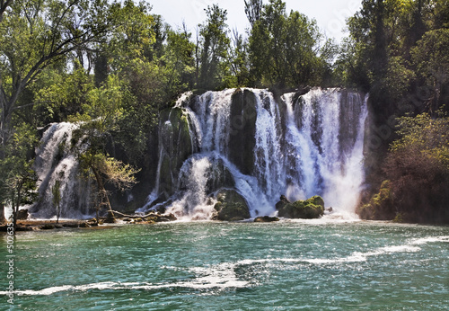 Kravice Falls in Ljubuski. Bosnia and Herzegovina