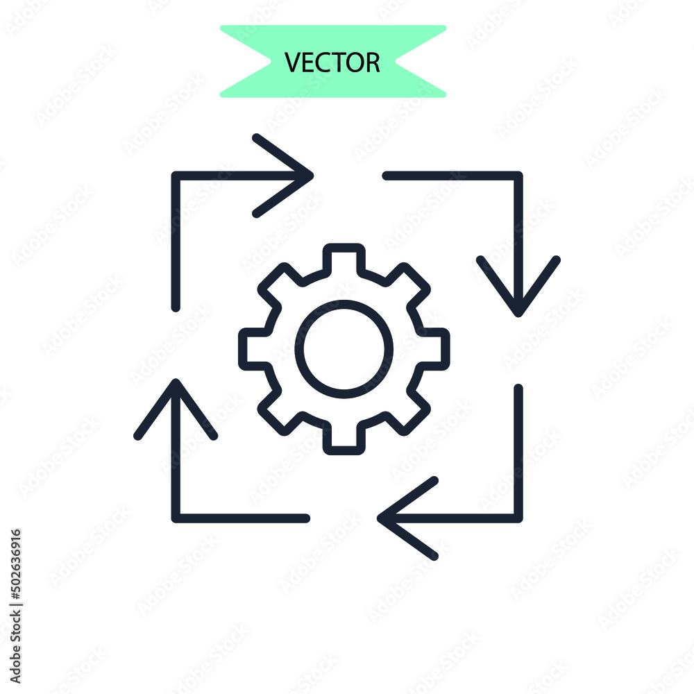 operational icons symbol vector elements for infographic web operational icons symbol vector elements for infographic web