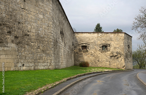 Photography Citadella (citadel) at Gellert hill in Budapest. Hungary