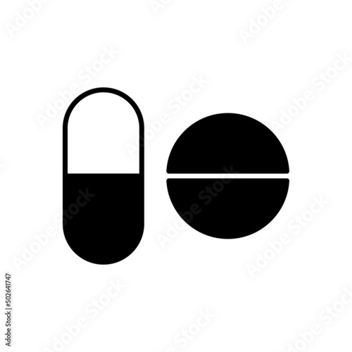 Pills solid black glyph icon, medical concept, round pills, medicines or pharmacy sign. Isolated symbol, for: illustration, infographic, logo, mobile, app, web design, dev, ui, ux, gui. Vector EPS 10