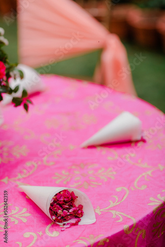 red rose petals photo