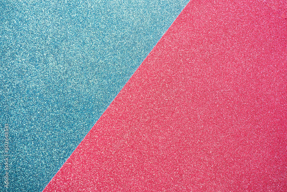 Fototapeta premium Colored backgrounds, colored backgrounds formed with EVAs with glitter, selective focus.