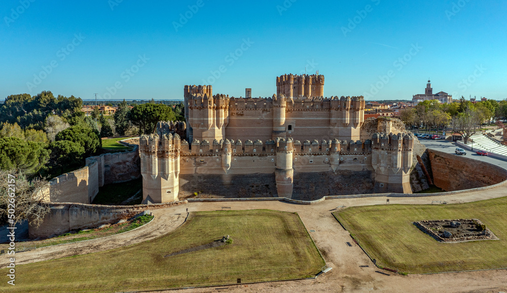 Coca Castle, Castillo de Coca in Segovia province Coca Castle, Castillo de Coca in Segovia province