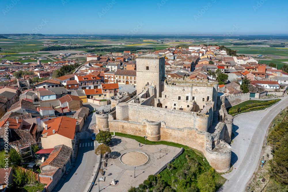 Image of Castle at Portillo Valladolid Castilla y Leon Spain
