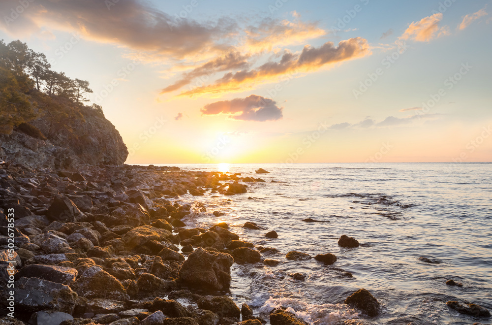 Obraz premium Sea sunset