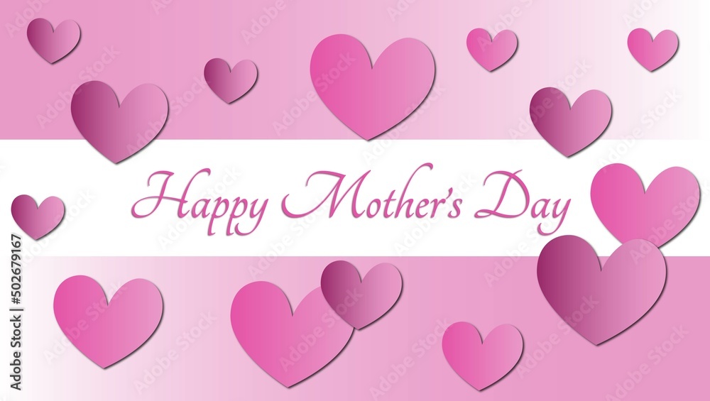Happy mother's day, mom, mommy, sweetheart, mother's day, pink background, gift for mom