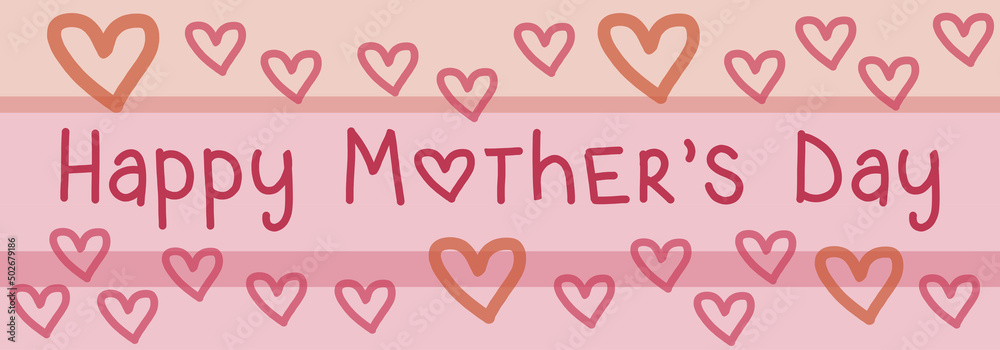 Happy mother's day, mom, mommy, sweetheart, mother's day, pink background, gift for mom