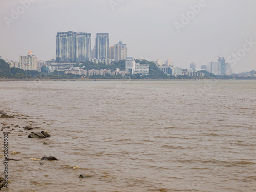 Overcast view of the landscape around Qinglv Road photo