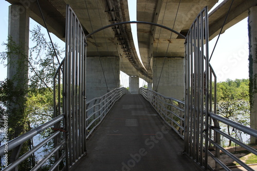 Belle Isle Suspension Bridge James River Richmond Virginia